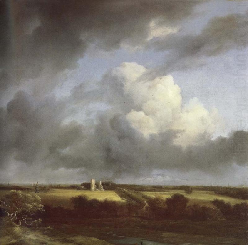 View of the Ruins of Huis ter Kleef and Haarlem, Jacob van Ruisdael